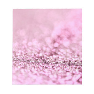 Luxuriöser Sparkling Rose Gold Glitzer Notizblock