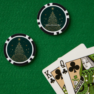 „Luxuriöser Weihnachtsglanz“ Pokerchips