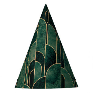 Luxuriöses Design im Art Deco Stil Partyhütchen