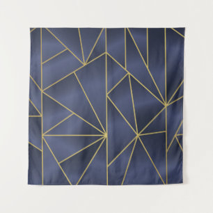 Luxuriöses geometrisches, nahtloses Muster Wandteppich