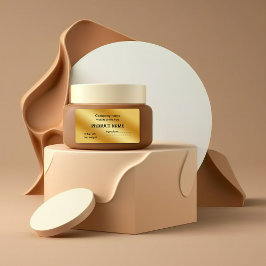 Luxuriöses Gold metallisch