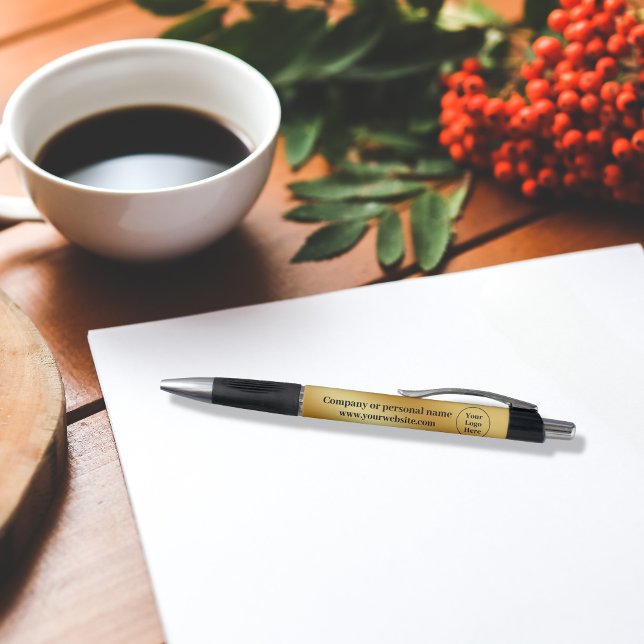 Luxuriöses Gold metallisch Kugelschreiber (Von Creator hochgeladen)