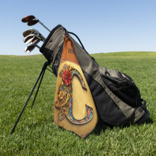 Luxuriöses Golf Handtuch - Kompakt, stilvoll und f