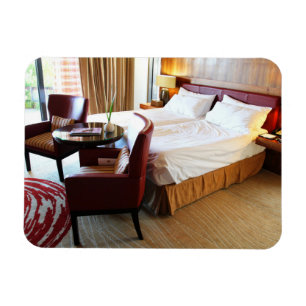 Luxuriöses Hotelzimmer Magnet