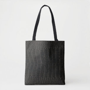 Luxuriöses Krokodilleder: Textil-Textur. Tasche