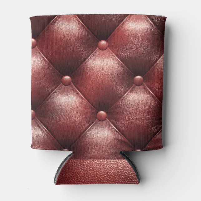 Luxuriöses Ledersofa Upholsterie Dosenkühler (Vorderseite)