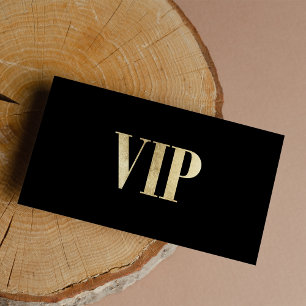 Luxuriöses Mitglied des VIP-Kartenclubs in Schwar Visitenkarte