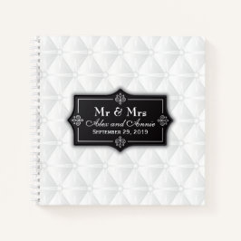 Luxuriöses Personalisiertes Gästebuch Notizbuch