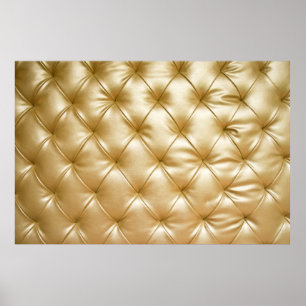 Luxuriöses Sofa-Leder-Muster-Backgro Poster
