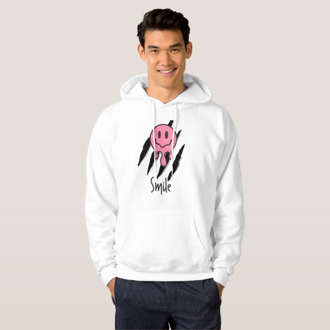 Luxuriöses Sweatshirt mit künstlerischer Touch (Vorne ganz)