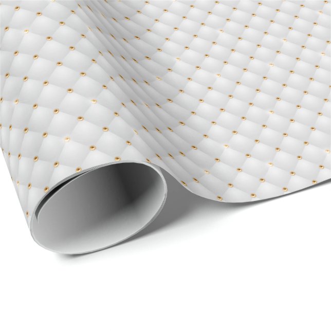 Luxuriöses Tufted-Look Urlaubspapier (Roll Geschenkpapier (Rolleneckpunkt)