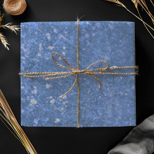 Luxury Blue Glitzer Sparkle Geschenkpapier Set