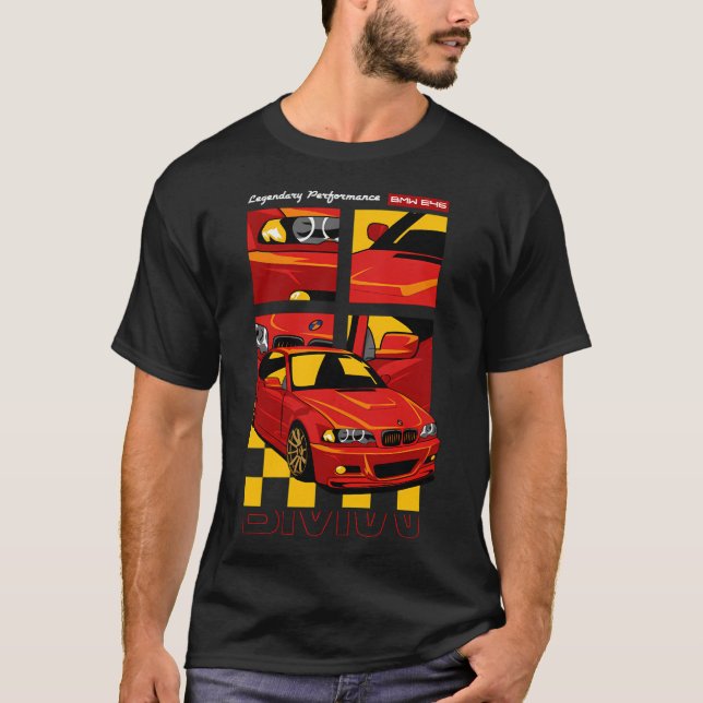 Luxury Bmw E46 T-Shirt (Vorderseite)