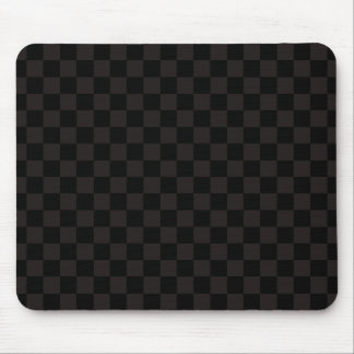Luxury Brown/Black Checkered Mousepad
