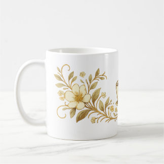 Luxury Coffee Mug with Vintage BClassic Mug, 11 oz Kaffeetasse