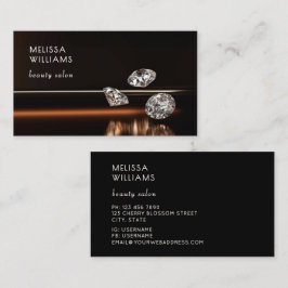 Luxury Diamonds Jeweler Jewelry Store Visitenkarte