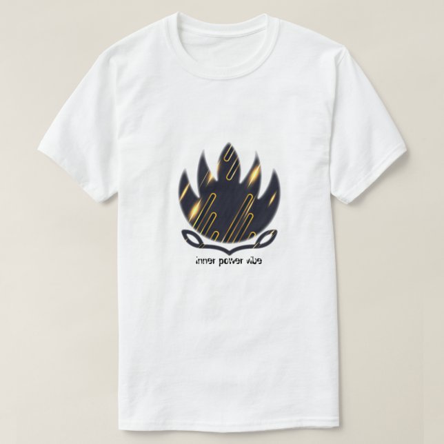 Luxury Flame Graphic T - Shirt (Design vorne)