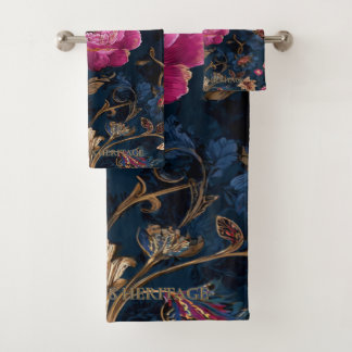 Luxury Floral Vintage Royal