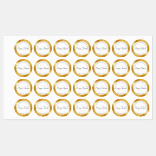 luxury Gold Effect Etiketten