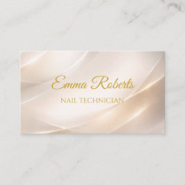 Luxury Gold Elegant Business Card | Modern Minimal Visitenkarte