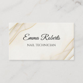 Luxury Gold Elegant Business Card | Modern Minimal Visitenkarte