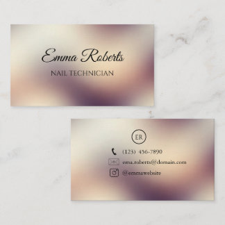 Luxury Gold Elegant Business Card | Modern Minimal Visitenkarte