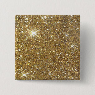 Luxury Gold Glitzer - Druckbild Button