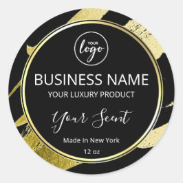 Luxury Gold Paint Black Body Butter Étiquette