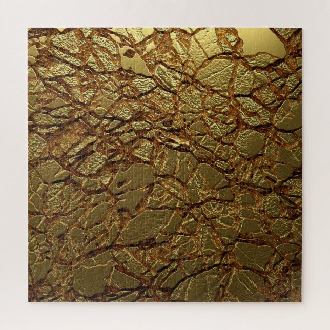 Luxury Gold Texture: 3D Elegance (Vertikal)