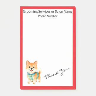Luxury Grooming Pet Personalized Trendy Collection Post-it Klebezettel