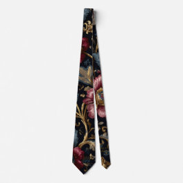 Luxury Indian Floral Vintage Royal Krawatte