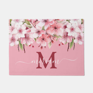 Luxury Kitchen Floor Mat: Kirschblüten Blume Fußmatte