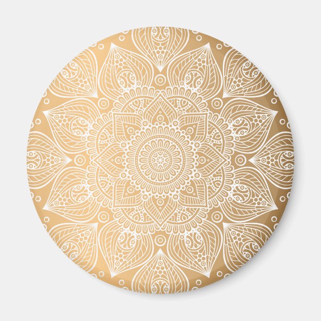 Luxury Mandala 35 Magnet (Vorne)
