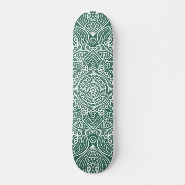 Luxury Mandala 37 Skateboard (Vorne)