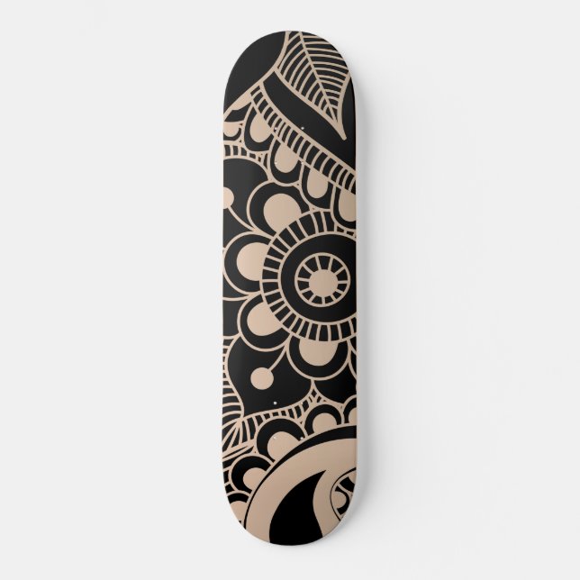 Luxury Mandala 42 Skateboard (Vorderseite)