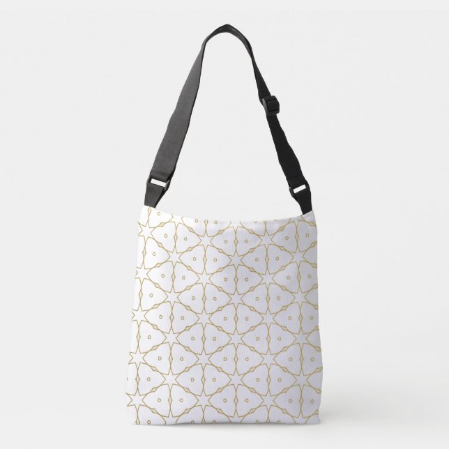 Luxury Mandala 52 Tragetaschen Mit Langen Trägern (Vorderseite)