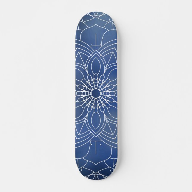 Luxury Mandala 55 Skateboard (Vorne)
