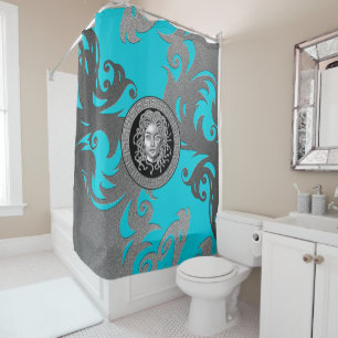 Luxury Medusa Duschvorhang