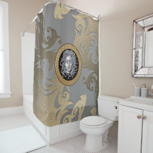 Luxury Medusa Duschvorhang