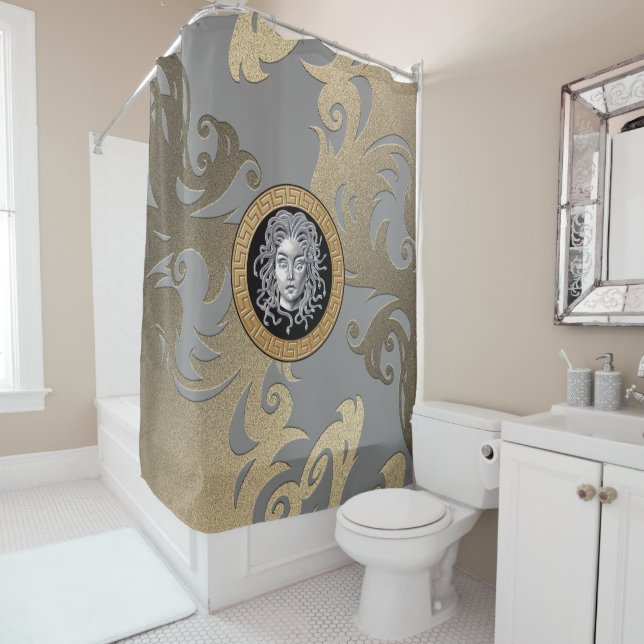 Luxury Medusa Duschvorhang (Beispiel)