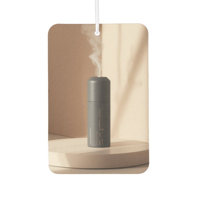 Luxury Minimalist Car Air Freshener – Modern Neutr Autolufterfrischer (Vorderseite)