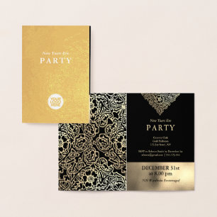 Luxury New Year's Eve Corporate Party Einladung