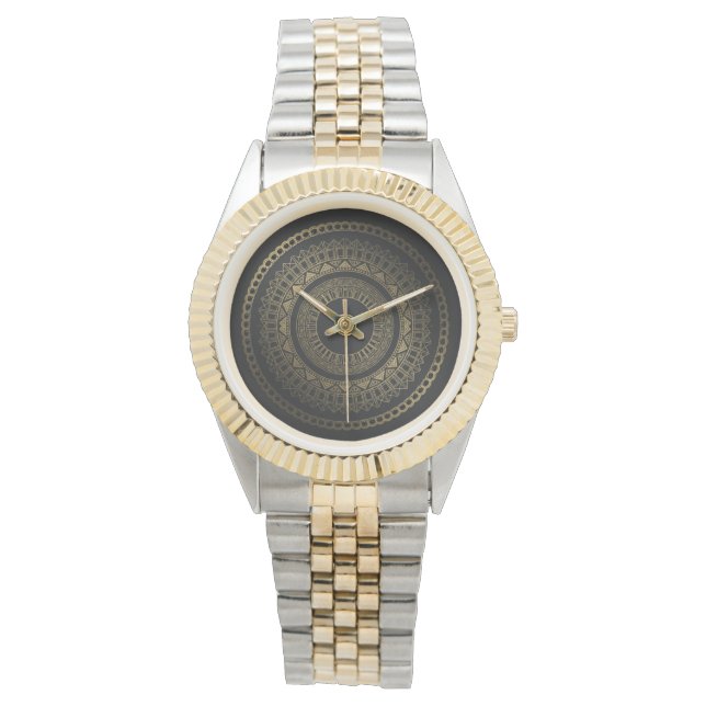Luxury Noir Minimalist Professional Men's Watch Armbanduhr (Vorderseite)