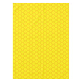 Luxury Polka Dots | Modernes Gelb und Gold Tischdecke