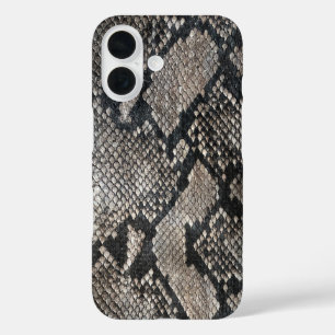 Luxury Python Snake Skin - Rich Elegant Mode iPhone 16 Hülle