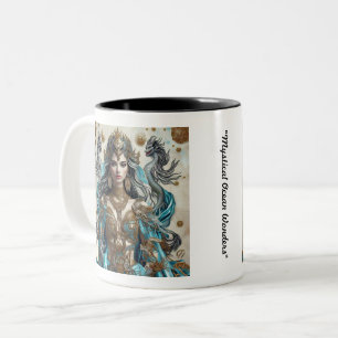 "Luxury Sea Life" Zweifarbige Tasse