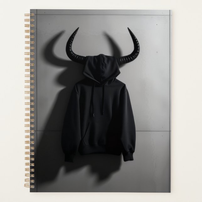 Luxury Shadow Hoodie – Halloween Edition Planer (Vorderseite)