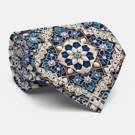 Luxury Statement Moroccan Diamond Neck Tie Krawatte