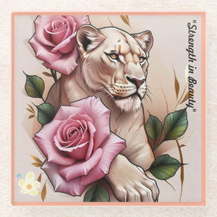 "Luxury Wild Beauty" Glasuntersetzer