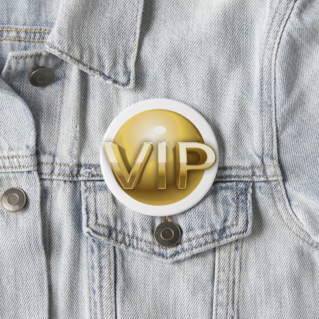 Luxus 3D Gold VIP Emblem Button (Von Creator hochgeladen)
